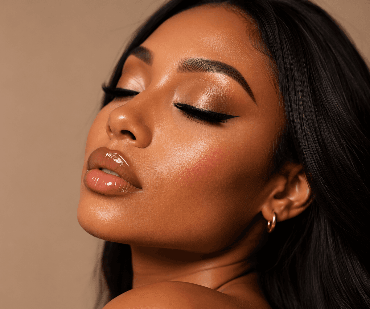 A professional, finished makeup look